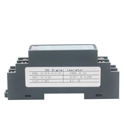 BACYDLPL 1 Eingang 1 Ausgang DC-Signalisolierung Sender Eingang 0~75mV/4~20mA/0~10V Ausgang 0~5V/-0~10V/20~4mAGLT-B(Input 0-10A,4-20MA_DC12V) von BACYDLPL