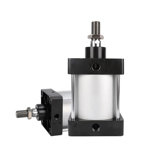 BACYDLPL 1 STÜCKE SC160/200mm Big Bore Standard-luftzylinder Pneumatischer Kolbenzylinder Doppeltwirkend SC 25 bis 800 1000mm Hub(Stroke 25mm,SC200 Without Magnet) von BACYDLPL