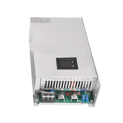 BACYDLPL 1500W Einstellbares Netzteil 0-12V 15V 24V 27V 30V 36V 48V 60V 68V 72V 85V 90V 100V 110V 150V 200V Digitalanzeige Stromversorgung AC-DC(Digital Display,110VAC_0-85VDC) von BACYDLPL