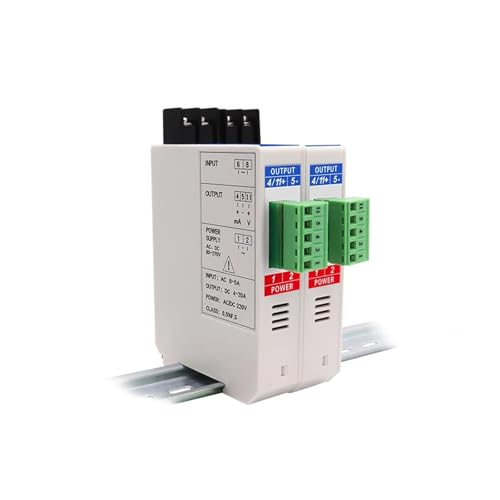 BACYDLPL AC-Stromtransmitter wandelt AC-Signaleingang 4-20 mA Ausgangssignalisolator(2,4-20MA_0-1A Input_24VDC) von BACYDLPL