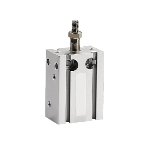 BACYDLPL CDU6/10/16/20/25/32 Kleine Pneumatische Freies Installation Aluminium Quadrat Zylinder CDU32D * 10DX20DX25DX30DX40DX50D(Stroke 25mm,CDU10 (Bore 10mm)) von BACYDLPL