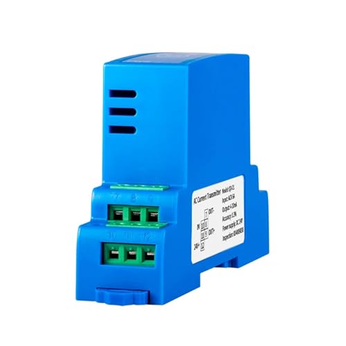 BACYDLPL DC24V AC zu 1A 2A 3A 5A DC24V Netzteil Stromsensor DC 0-15A zu 4-20mA 0-20mA 0-10V 0-5V 1-5V RS485 Stromsender(Input DC 0-5A,Output 1-5V) von BACYDLPL