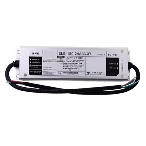 BACYDLPL ELG-150-48A-3Y IP67 150W Wasserdichter Beleuchtungstransformator AC zu DC 12V 24V 36V 48V 54V Außentreiberleistung(ELG-150-36A-3Y) von BACYDLPL