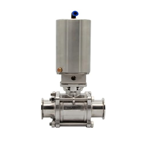 BACYDLPL Hydraulikflüssigkeit Direkt Pneumatisches 3-teiliges Rückschlagventil mit Tri-Clamp BACYDLPL Hydraulikflüssigkeit Direkt Pneumatisches 3-teiliges Rückschlagventil mit Tri-Clamp von BACYDLPL