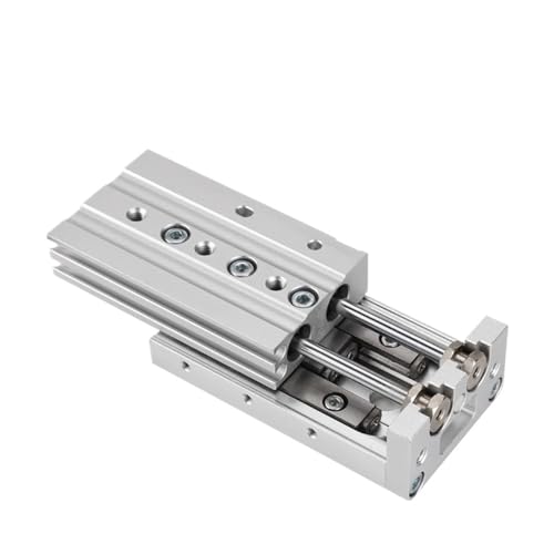 BACYDLPL MXS6 MXS8 MXS12 MXS16 MXS20 MXS25-10/20/30/40/50/75/100/125/150mm Doppel Wirkenden Air Slide Tisch MXS Pneumatische Luft Zylinder(Stroke 100mm,Bore 25mm) von BACYDLPL