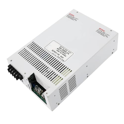 BACYDLPL [Mit Display] 5000W Schalt Netzteil 110V/220V/380V AC/DC 0-220V Einstellbare Transformator Konverter(330-440VAC,0-15V 0-333.3A) von BACYDLPL