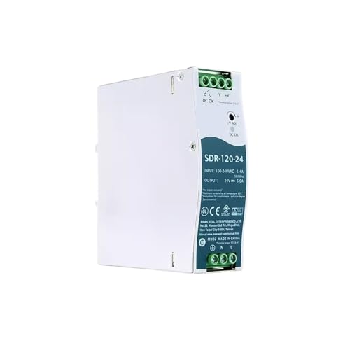 BACYDLPL SDR-120-48 120W Mean Well SDR-120 Single Output Netzteil 48V 2,5A von BACYDLPL