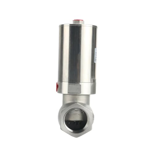 BACYDLPL T-Typ Y-Typ Zylindrisches pneumatisches Winkelsitzventil DN25 Trockner-Wasserabsperrventil Pneumatisches Vakuumventil(T-DN25-50) von BACYDLPL
