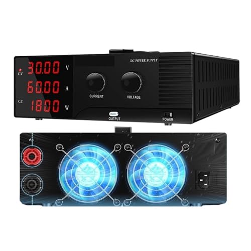 BACYDLPL Tischnetzteil 1200W-3000W 30V 60A 100A Netzteil 100V 200V 80V 20A 15V 30V (R-SPS15100 15V100A) von BACYDLPL