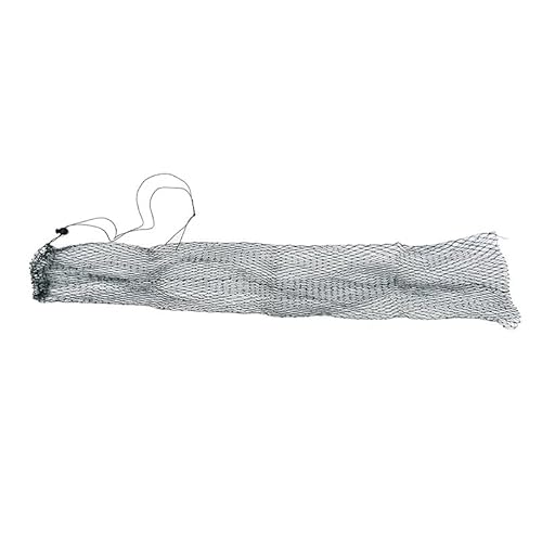 BADALO Nylon-Fischernetz-Angelfalle, Faltbare Fischtasche, kleine Angelausrüstung, 1 m x 45 cm von BADALO