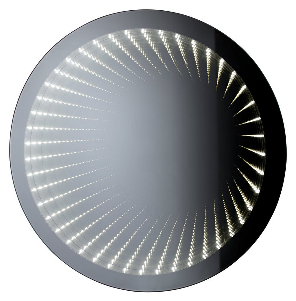 BADEDU Badspiegel Bullet Infinity LED Spiegel Ø 78 cm BADEDU Badspiegel Bullet Infinity LED Spiegel Ø 78 cm von BADEDU