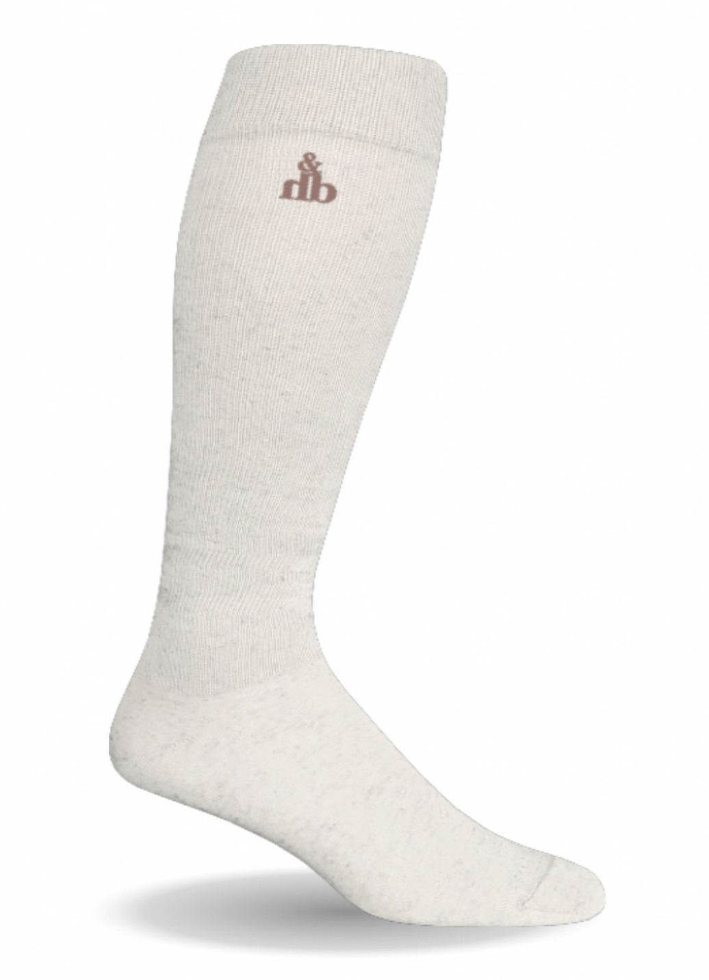 Atmungsaktive Wohlfühl-Socken oder Kniestrümpfe für Damen und Herren, Kniestrümpfe, Größe 001 (36–38), Natur von BADER