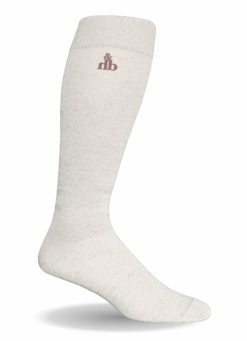 Atmungsaktive Wohlfühl-Socken oder Kniestrümpfe für Damen und Herren, Kniestrümpfe, Größe 002 (39–41), Natur von BADER
