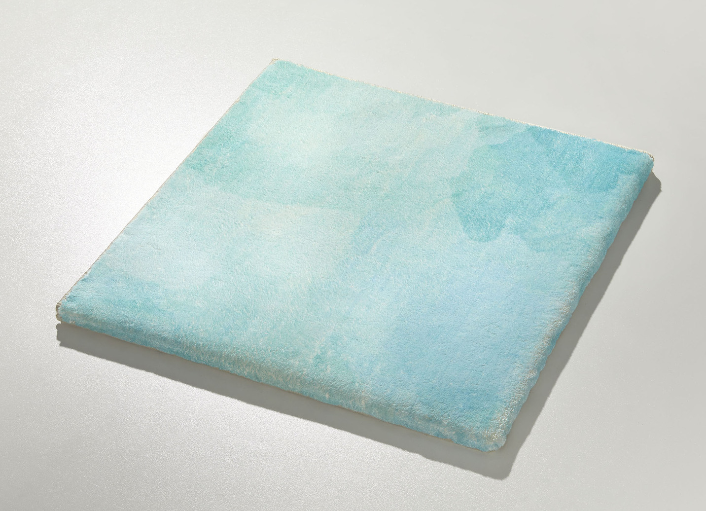 Badgarnitur, Größe 109 (Hänge-WC-Vorleger, 50/ 50 cm), Türkis von BADER