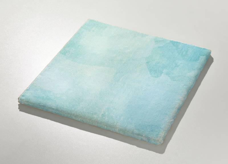 Badgarnitur, Größe 109 (Hänge-WC-Vorleger, 50/ 50 cm), Türkis von BADER