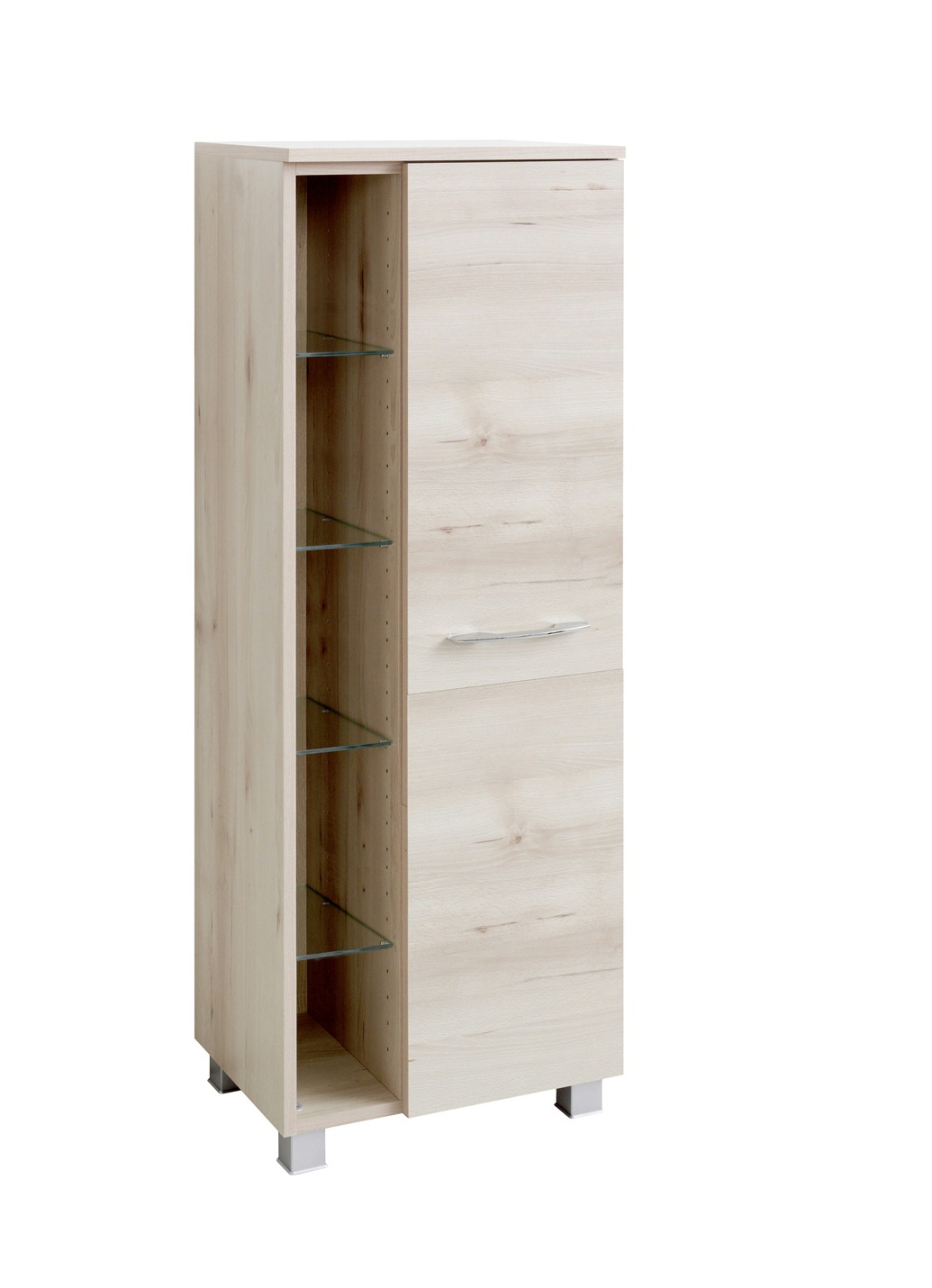 Badmöbel-Programm, auch hängend montierbar, Midischrank, breit, Edelbuche Badmöbel-Programm, auch hängend montierbar, Midischrank, breit, Edelbuche von BADER