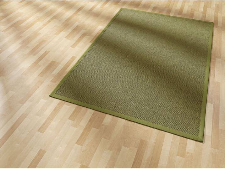 Brücken, Galerie oder Teppiche aus echt Sisal - die reine Natur, Größe 113 (Brücke, 80x150 cm), Grün von BADER