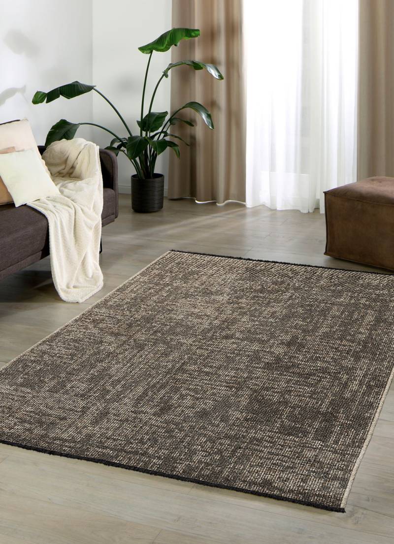 Brücken, Galerie und Teppiche mit Seidenglanz, Größe 168 (Galerie, 80x300 cm), Beige von BADER