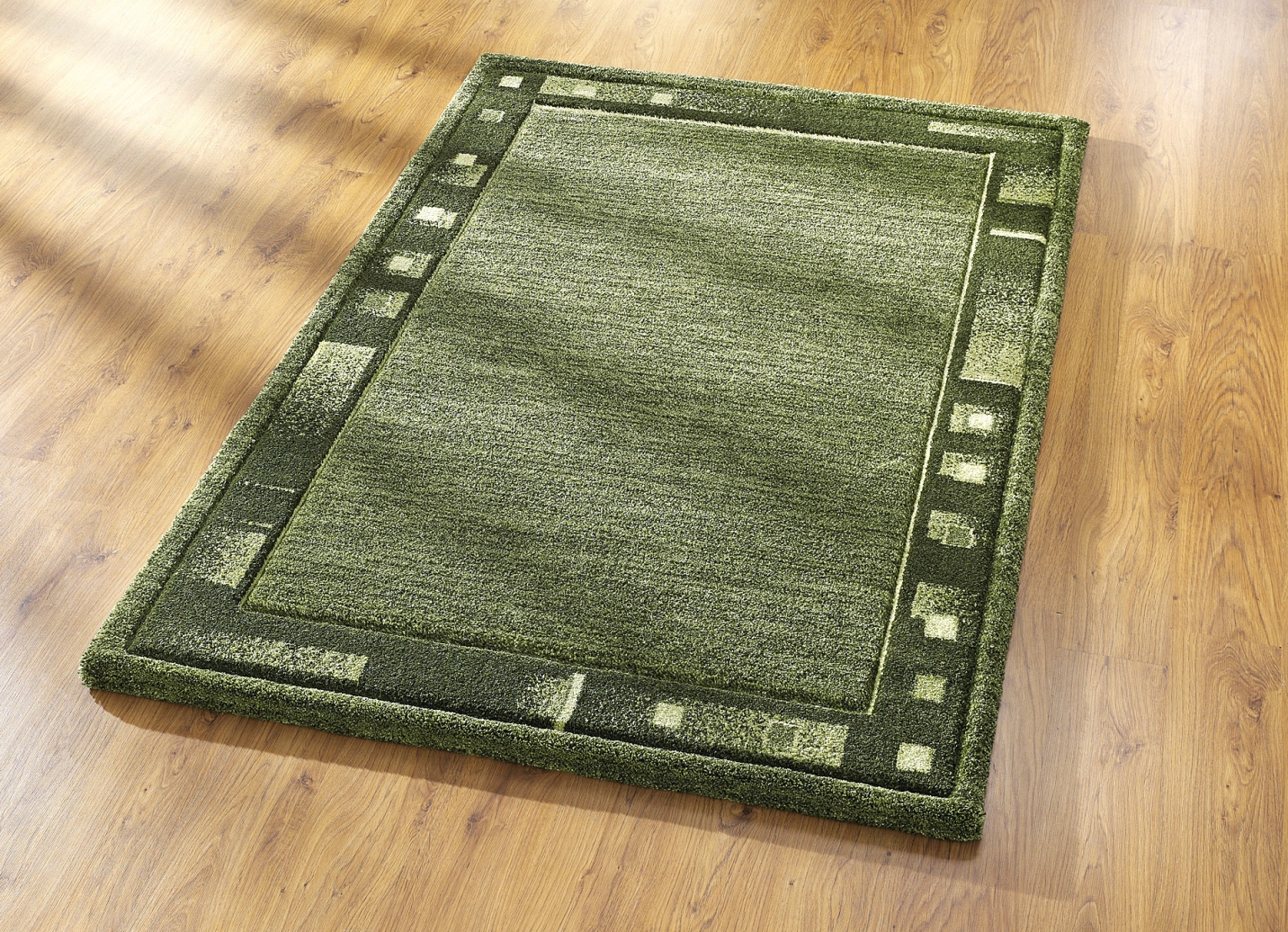 Brücken und Teppiche in bewährter Qualität, Größe 249 (Teppich, 160x230 cm), Grün von BADER