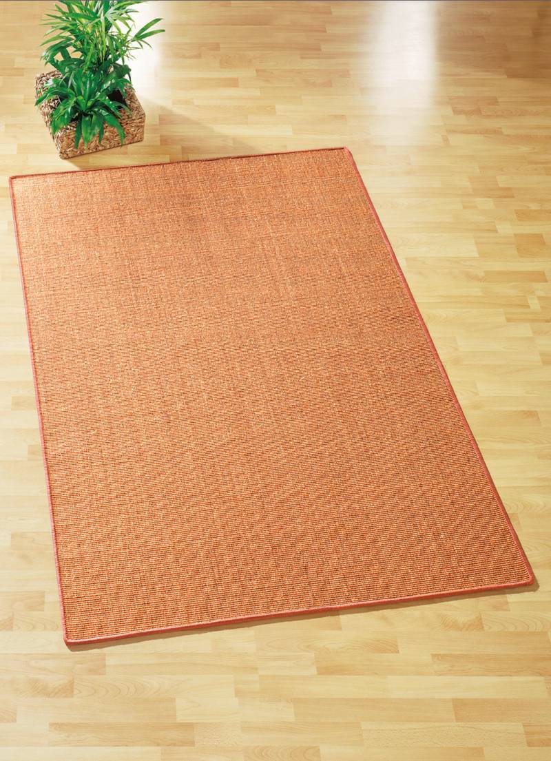 Brücken und Teppiche aus Sisal – die reine Natur, Größe 313 (Teppich, ø 250 cm), Apricot von BADER