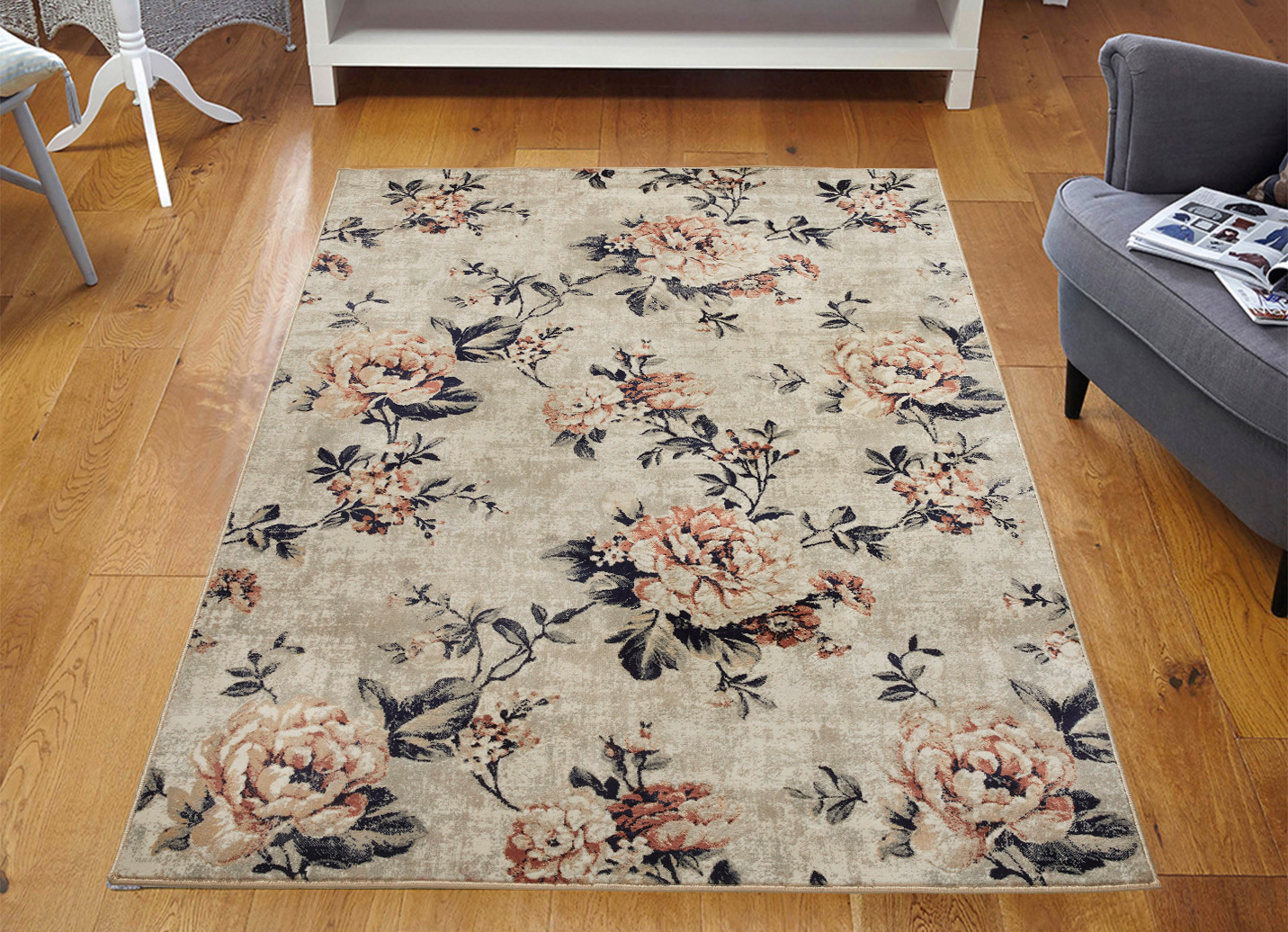 Brücken und Teppiche in harmonischen Farben, Größe 109 (Brücke, 58 x 110 cm), Bunt von BADER