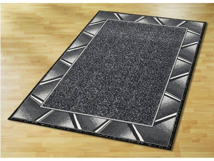 Brücken und Teppiche mit ansprechender Bordüre, Größe 249 (Teppich, 160x230 cm), Silber von BADER