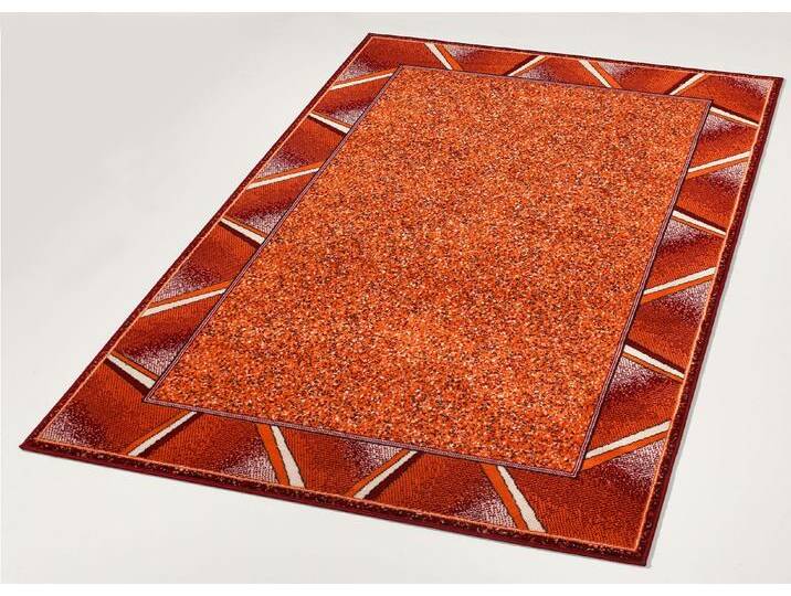 Brücken und Teppiche mit ansprechender Bordüre, Größe 298 (Teppich, 280x365 cm), Rot von BADER