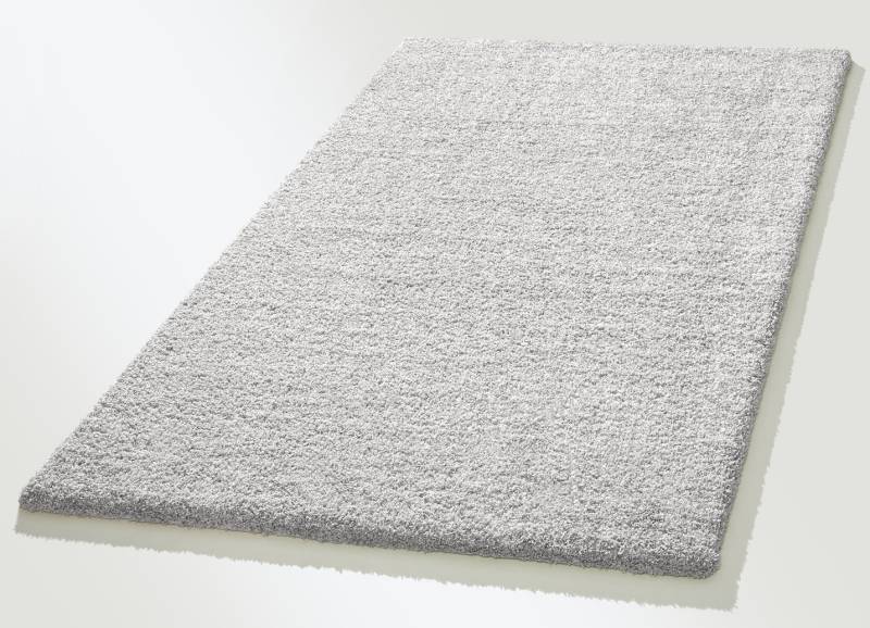 Brücken und Teppiche mit rutschhemmender Latex-Rückseite, Größe 185 (Brücke, 133x200 cm), Grau von BADER