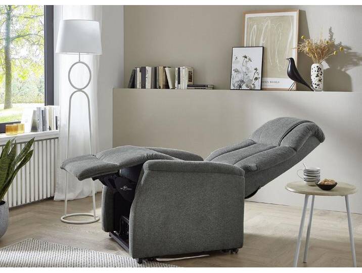 Erstklassiker TV-Sessel mit Motor und Aufstehhilfe, Anthrazit von BADER