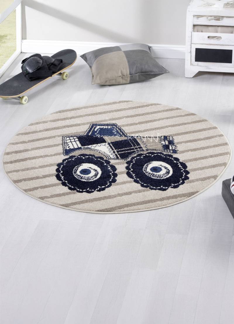 Flauschige Brücken und Teppiche, Größe 249 (Teppich, 160x230 cm), Bunt von BADER