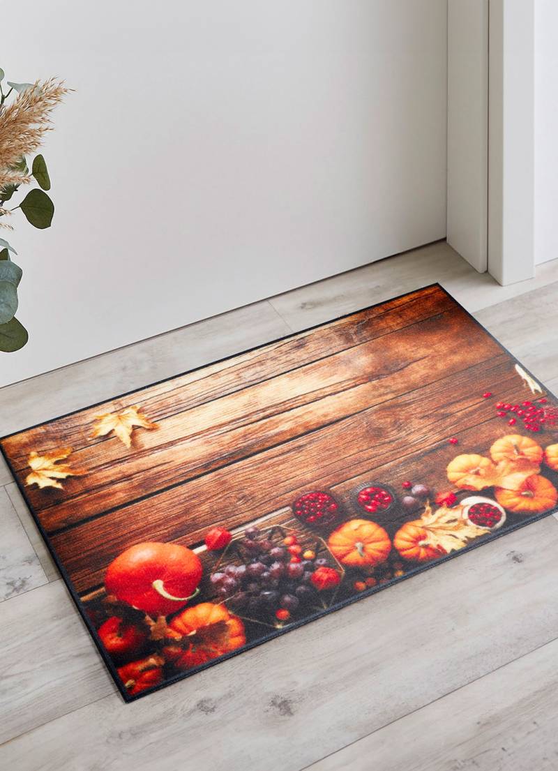 Fußmatte mit Herbst-Motiv, Bunt von BADER