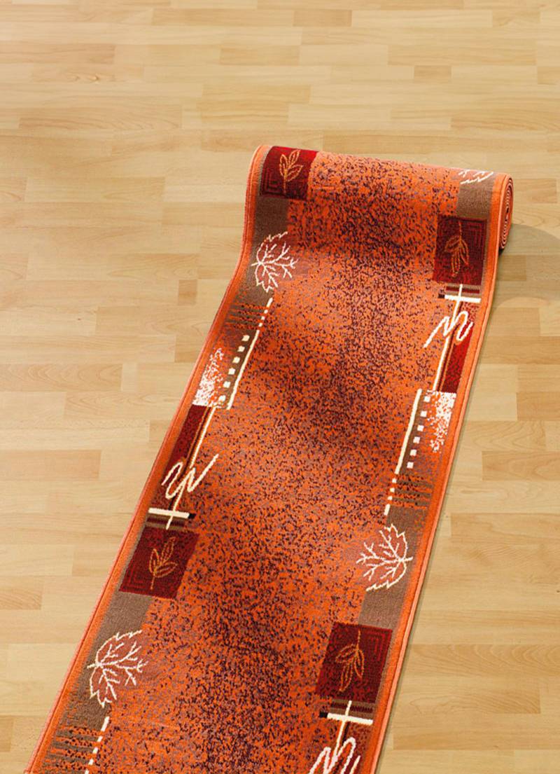 Gekettelte Läufer nach Maß, Größe 101 (Läufer, 60 cm breit), Terra von BADER