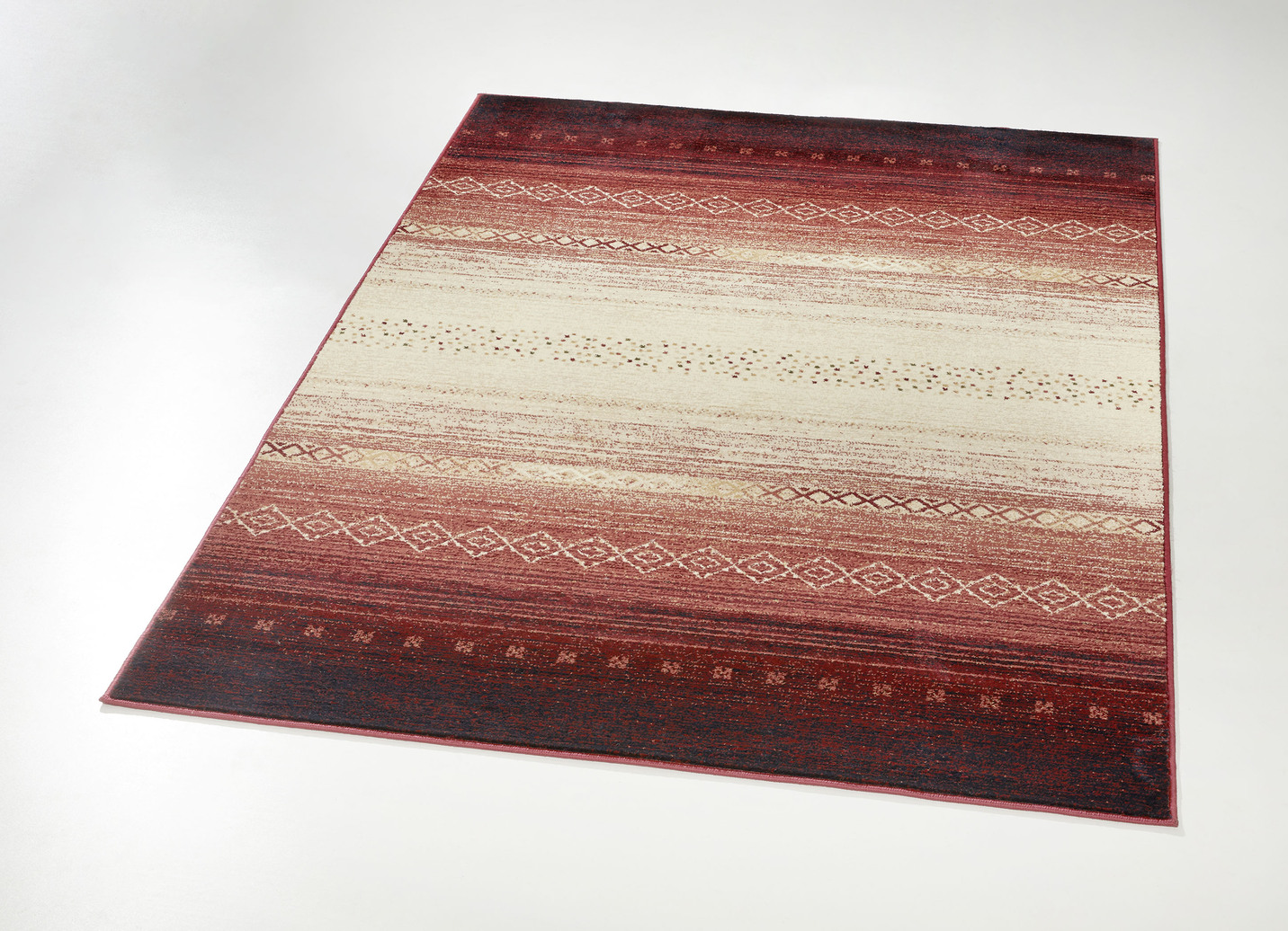 Gewebte Brücken und Teppiche, Größe 249 (Teppich, 160x230 cm), Terra von BADER