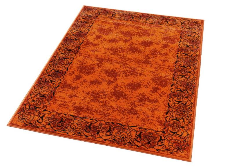 Gewebte Brücken und Teppiche mit Bordüre, Größe 111 (Brücke, 60x110 cm), Terra von BADER