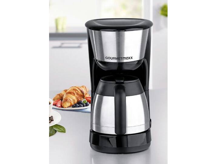Gourmetmaxx Thermo-Kaffeemaschine, Schwarz von BADER