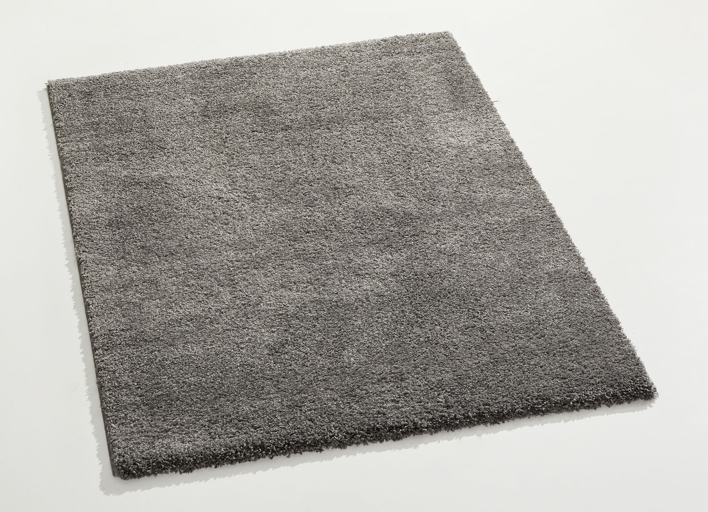 Handgetuftete Brücken und Teppiche mit dichtem Flor, Größe 288 (Teppich, 240x340 cm), Anthrazit von BADER