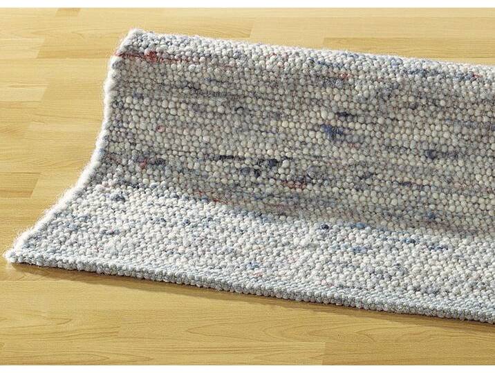 Handgewebte Brücken und Teppiche, Größe 113 (Brücke, 70x130 cm), Blau von BADER