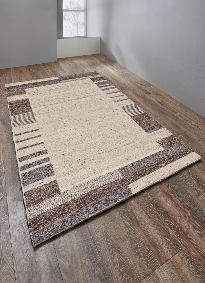 Handgewebte Brücken und Teppiche, Größe 113 (Brücke, 70x140 cm), Bordüre von BADER