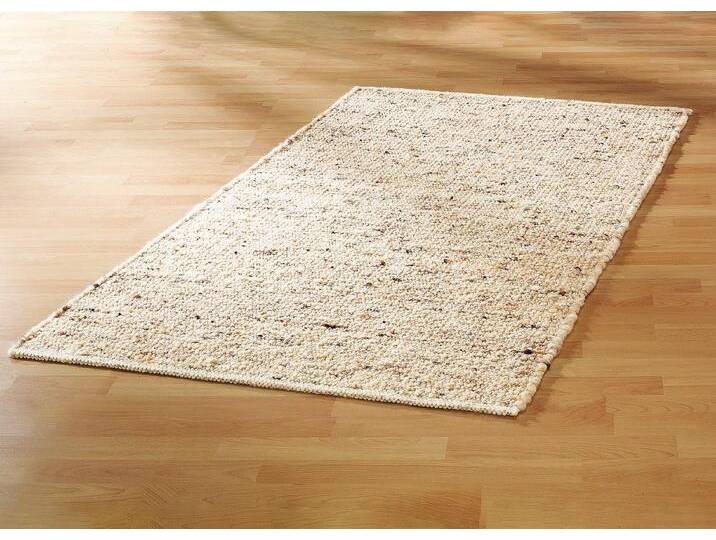Handgewebte Teppiche aus Neuseeland-Schurwolle, Größe 282 (Teppich, 200x290 cm), Natur von BADER