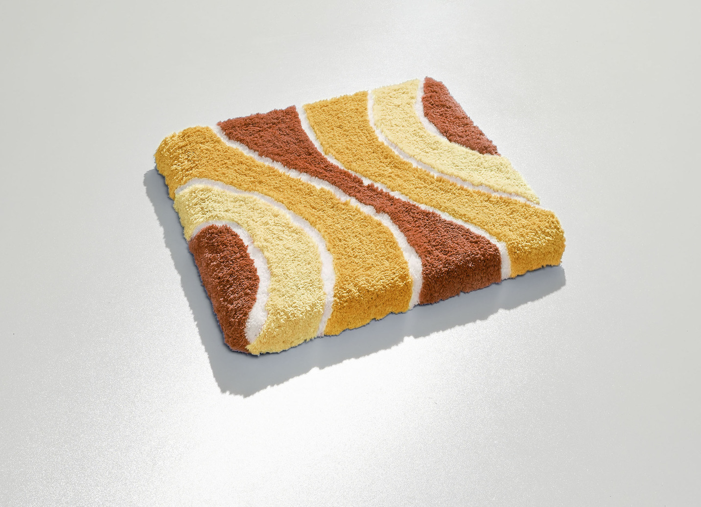 Herrlich weiche Badgarnitur, Größe 109 (Hänge-WC-Vorleger, 50/ 50 cm), Terra von BADER