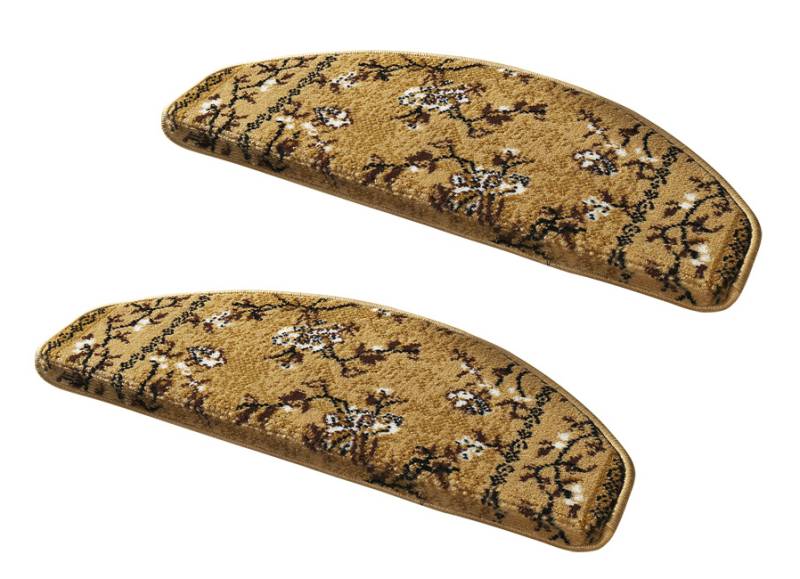 Herrliche, gewebte Stufenmatten, Größe 151 (Stufenmatten, 2er-Pack), Beige von BADER