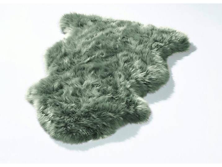 Hochwertiges Merino-Lammfell, Grün von BADER