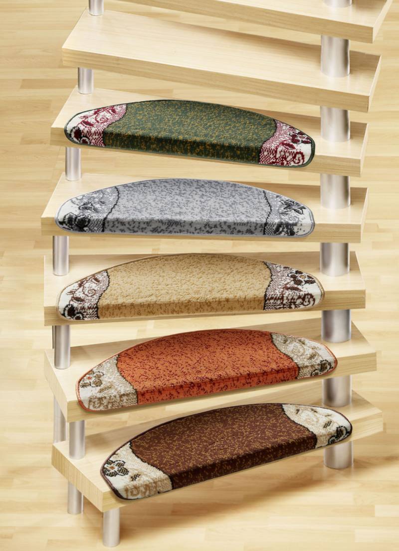 Hübsche Stufenmatten, Größe 151 (Stufenmatten, 2er-Pack), Beige von BADER