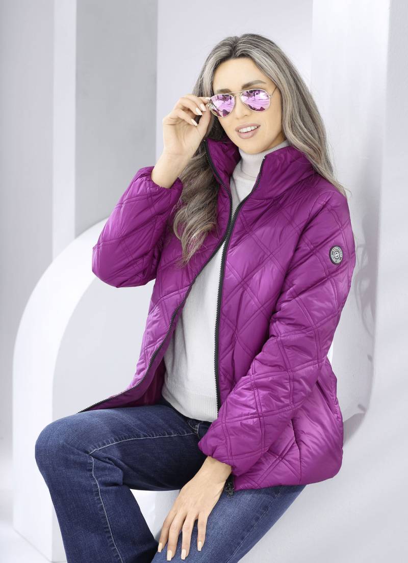 Jacke mit Reißverschlusstaschen, Azalee, Größe 44 Jacke mit Reißverschlusstaschen, Azalee, Größe 44 von BADER