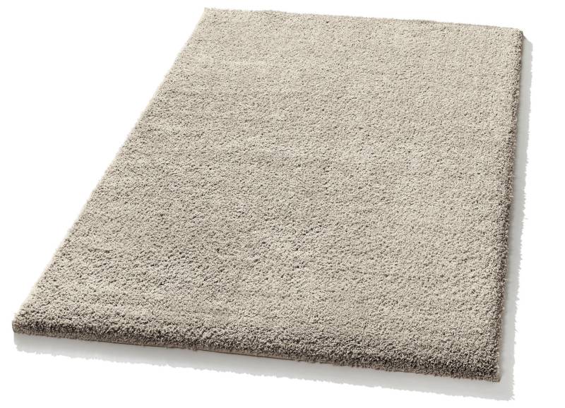 Kombistarke Brücken, Galerien und Teppiche aus dichtgewebtem Shaggy-Flor, Größe 113 (Brücke, 80x150 cm), Taupe von BADER