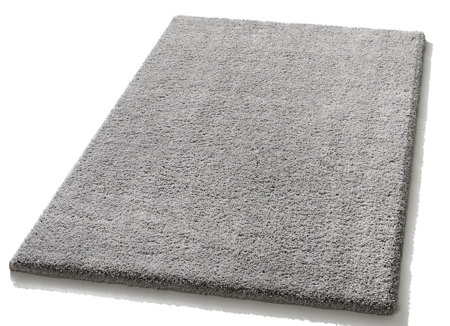 Kombistarke Brücken, Galerien und Teppiche aus dichtgewebtem Shaggy-Flor, Größe 249 (Teppich, 160x230 cm), Silber von BADER