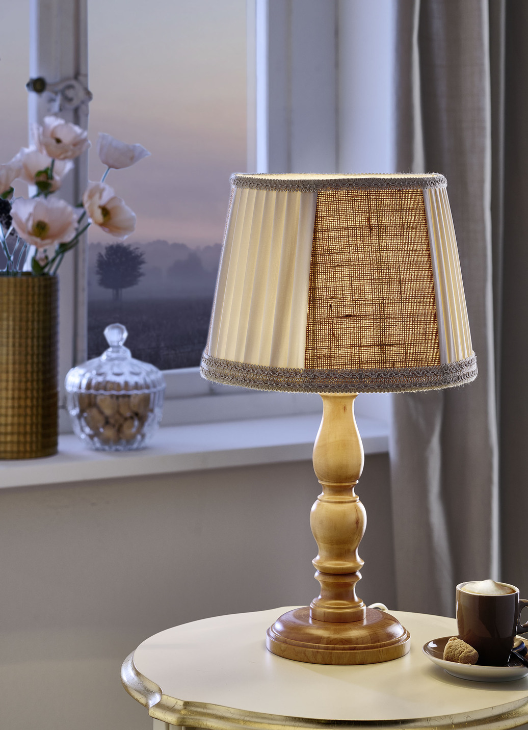 Leuchten im klassischen Stil, Tischleuchte, Natur Leuchten im klassischen Stil, Tischleuchte, Natur von BADER