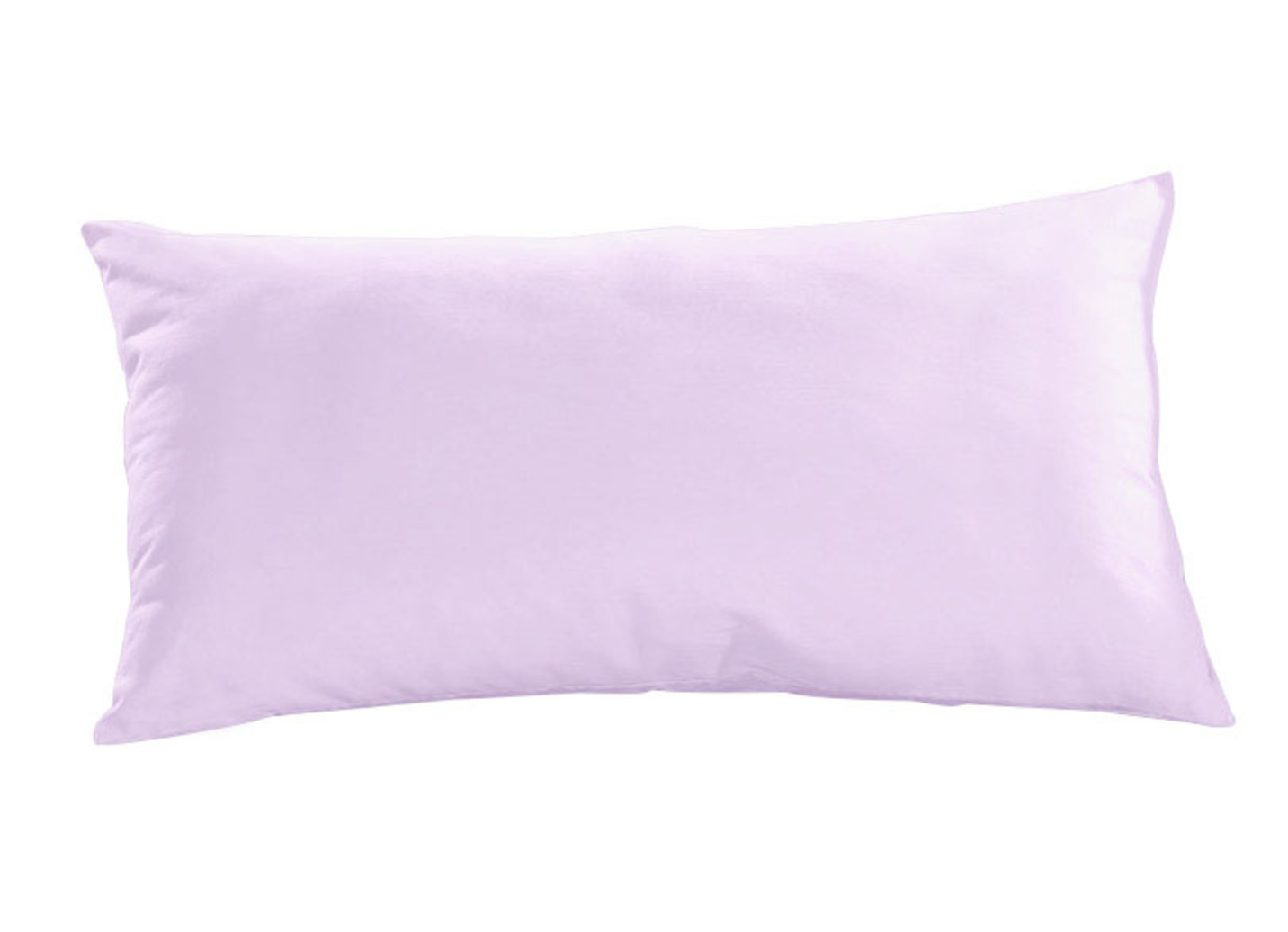 Mako-Feinjersey-Spannbetttücher und Kissenbezüge aus 100% Baumwolle, Größe 122 (1 Kissenbezug, 40/ 60 cm), Lavendel von BADER