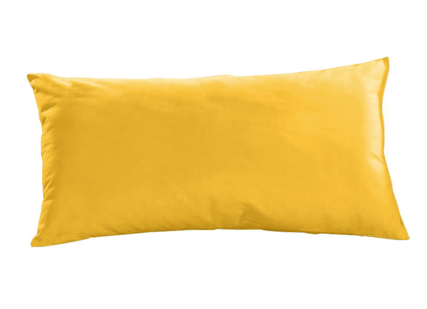 Mako-Feinjersey-Spannbetttücher und Kissenbezüge aus 100% Baumwolle, Größe 122 (1 Kissenbezug, 40/ 60 cm), Mais von BADER