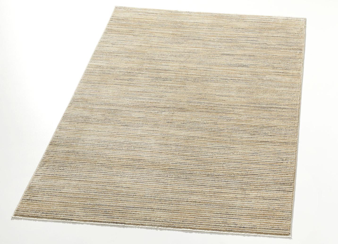 Moderne Brücken, Galerie und Teppiche, Größe 101 (Brücke, 40x 60 cm), Beige von BADER